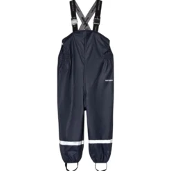 Aktiv Fleece Regnbyxor Marinblå