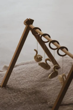 Aktivitetsleksaksset Med 5 Delar För Babygym Swan