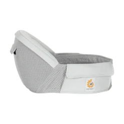 Alta 2-i-1 Bärsele Med Höftsäte Pearl Grey