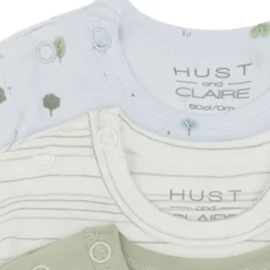 Amar 3-Pack Långärmad T-shirt Green Sage