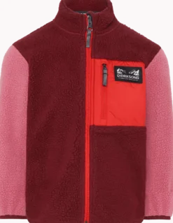 Anten Kids Jumper Med Hel Dragkedja Anemon Red