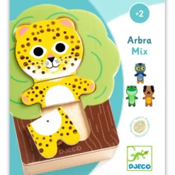 Arbramix Pussel I Trä Multi