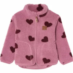 Austin Pile Fleecejacka Hearts