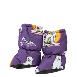 Baby Tossor Polar Bears Purple Heart