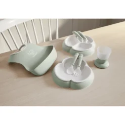 Barnservis Powder Green