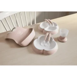 Barnservis Powder Pink