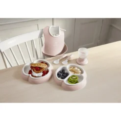Barnservis Powder Pink
