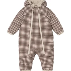 Bern Pufferoverall Brown Gingham