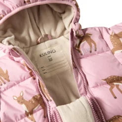 Bern Pufferoverall Dusty Pink Deer