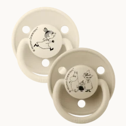 BIBS X Moomins De Lux Little My 2-pack Silikonnapp Ivory