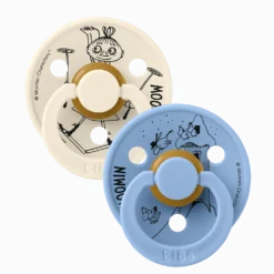 BIBS X Moomins Mymble 2-pack Latexnapp Ivory