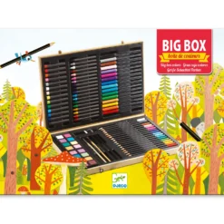 Big Box Of Colours Konst Set – 88 Delar Multicolor