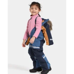 Bjärven Kids 4 Vinteroverall Galaxy Blue