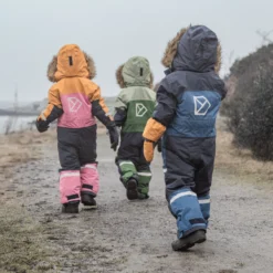 Bjärven Kids 4 Vinteroverall Galaxy Blue