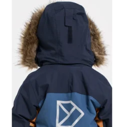 Bjärven Kids 4 Vinteroverall Galaxy Blue