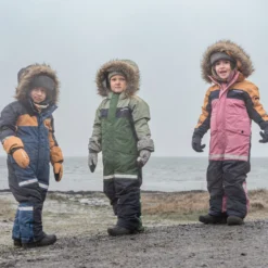 Bjärven Kids 4 Vinteroverall Heather Pink