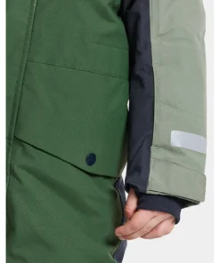 Bjärven Kids 4 Vinteroverall Light Moss