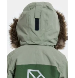 Bjärven Kids 4 Vinteroverall Light Moss