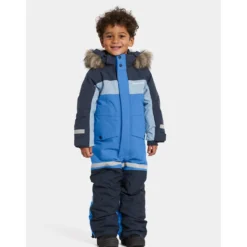 Bjärven Kids 4 Vinteroverall Sapphire Blue