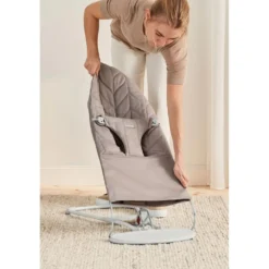 Bliss Petal Quilt Babysitter Sand Grey