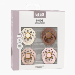 Boheme 4-pack Runda Latexnappar Ivory Blush Woodchuck Blossom