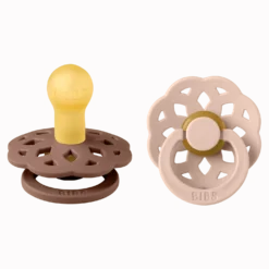 Boheme 2-pack Runda Latexnappar Woodchuck Blush