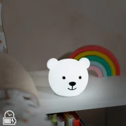 Bor The Bear Nattlampa White