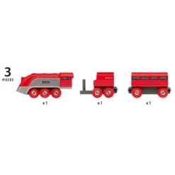 BRIO® World- 33557 Effektivisera Tåget Röd