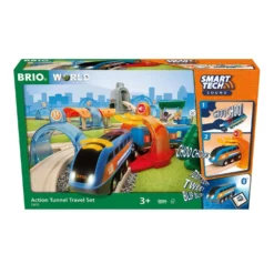 BRIO® World - 33972 Smart Tech Sound Action Tunnel Travel Tågset