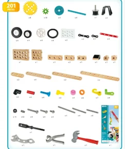 Builder Aktivitetsset Multicolor