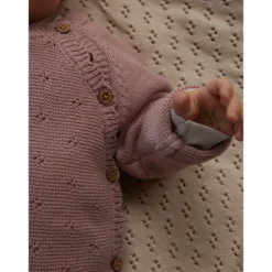 Cardigan Misty Rose
