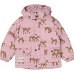 Cleveland Pufferjacka Pink Deer