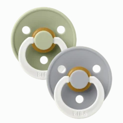 Colour Glow 2-pack Runda Latexnappar Sage Cloud