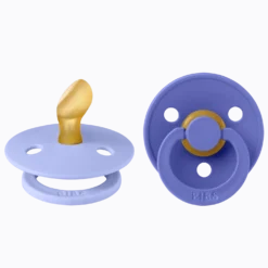 Colour 2-pack Anatomiska Latexnappar Hush Grape