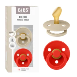 Colour 2-pack Anatomiska Latexnappar Vanilla Candy Apple