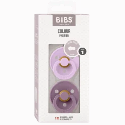 Colour 2-pack Runda Latexnappar Violet Sky Mauve