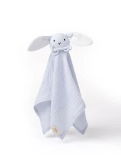 Diinglisar Muslin Snuttefilt Kanin Baby Blue