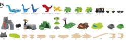Dinosaurie Deluxe-set Multicolor