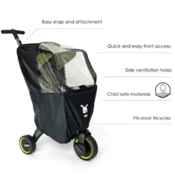 Doona Liki Regnskydd Black
