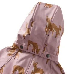 Douglas Fodrad Regnoverall Dusty Pink Deer