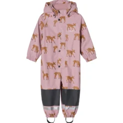 Douglas Fodrad Regnoverall Dusty Pink Deer