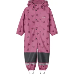Douglas Fodrad Regnoverall Mauve Hearts