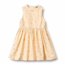 Dress Elma Barely Apricot Flowers