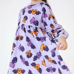 Dress with batsOrchid Petal