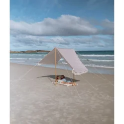 Emil Randigt Strandtält Blått