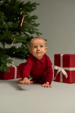 Eno Byxa För Baby Deep Red