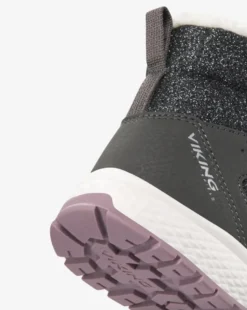 Equip Glitter Warm WP 2V Charcoal/Dusty Pink
