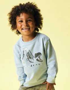 Finn Sweatshirt Blue Fog