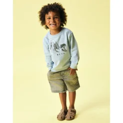 Finn Sweatshirt Blue Fog