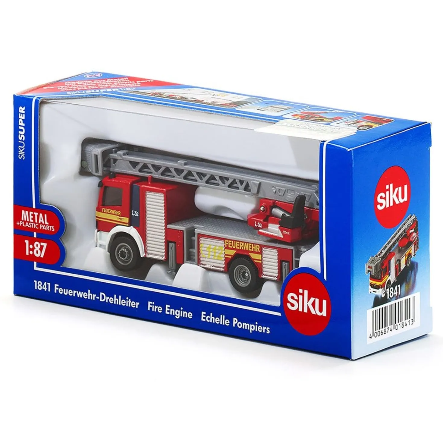 FIRE ENGINE LADDER 1:87